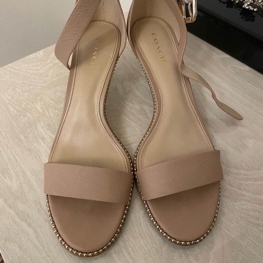 Coach Sandal Heels